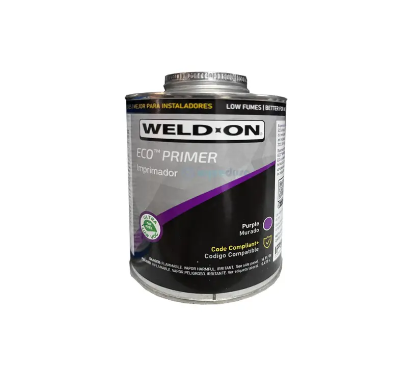 [2754102] LIMPIADOR PVC WELD-ON ECO PRIMER MORADO DE 1/2 473ML