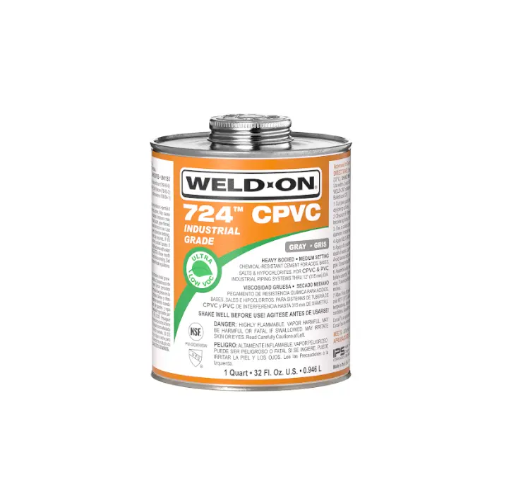 [2754402] PEGAMENTO CPVC GRIS WELD-ON 724 DE 1/2 473ML