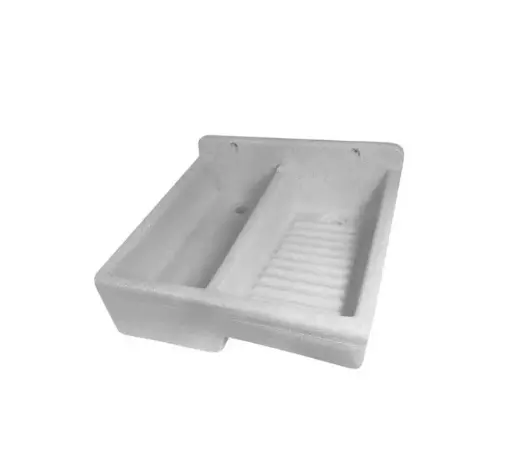 [268963] [LDPI001] LAVADERO DOBLE DE PLASTICO CHICO 11 LTS IUSA