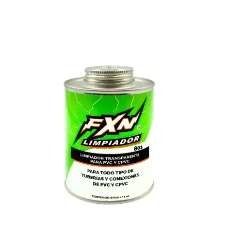 [2754103] LIMPIADOR PVC FXN TRANSPARENTE DE 1/4 240 ML