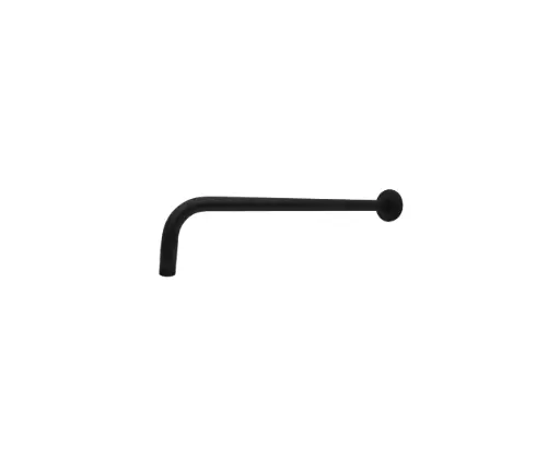 [BRRN45BN] BRAZO REGADERA RUGO NEGRO LARGO (39 CM) 45-BN